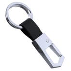 Fako Bijoux - Sleutelhanger - Metaal & PU Leer - Punt -, Verzamelen, Verzenden, Nieuw