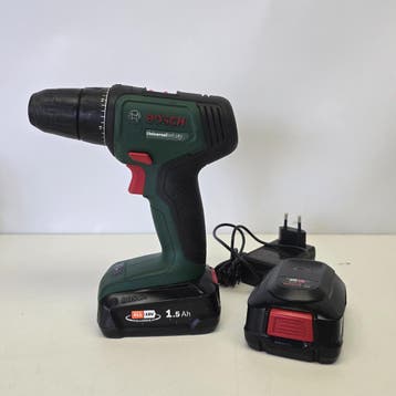 Bosch Universal Drill 18V Incl. Accus + Lader, Doe-het-zelf en Bouw, Gereedschap | Boormachines, Ophalen of Verzenden, Nieuw