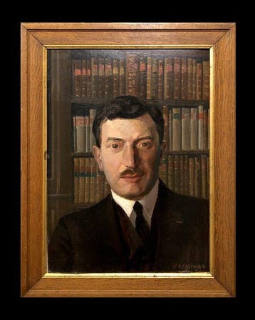 École Européene (XX) - Portrait dans la Bibliothèque