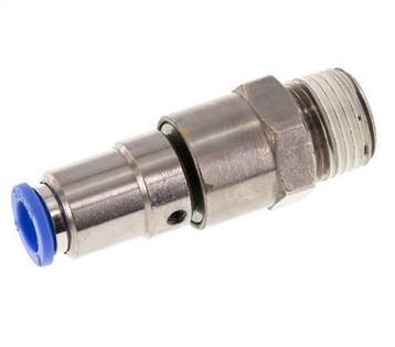 10mm & R1/2 Quick Swivel Joint Push-In-Male Threads Laiton, Verzenden, Nieuw