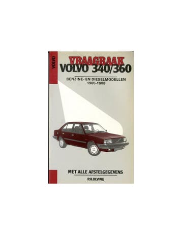 1985 - 1988 VOLVO 340 360 BENZINE & DIESEL VRAAGBAAK NEDER.., Ophalen of Verzenden
