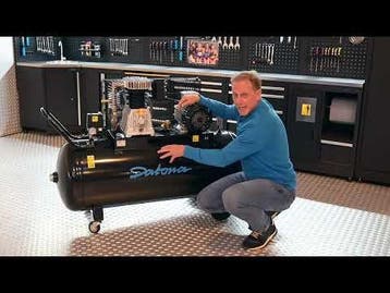 Datona Garage compressor - 270L - 380V - Datona, Ophalen of Verzenden, Nieuw