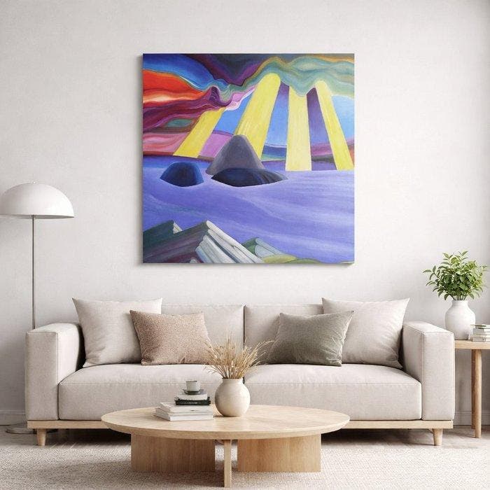 José Antonio lerta Mármol - ARROBAMIENTO, Antiek en Kunst, Kunst | Schilderijen | Modern