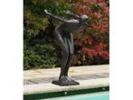 Duiker- zwemmer in brons - plongeur en bronze.