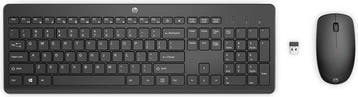 Draadloos Toetsenbord met Muis - Azerty  BE - Zwart HP 230 -, Informatique & Logiciels, Verzenden