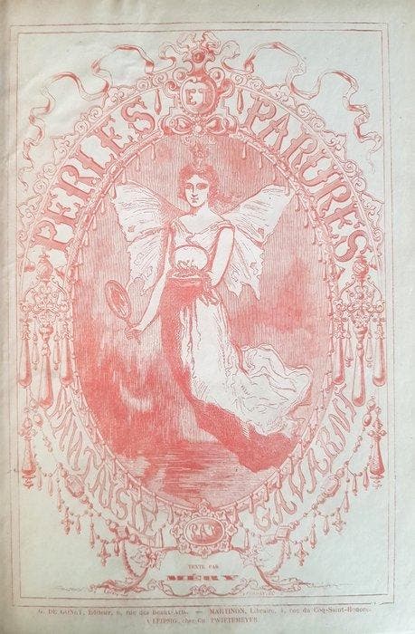Gavarni - Perles et parures - 1850, Antiek en Kunst, Antiek | Boeken en Manuscripten
