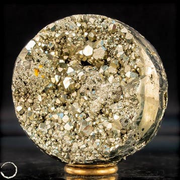Topkwaliteit natuurlijk gouden pyriet Sphere- 983.51 g
