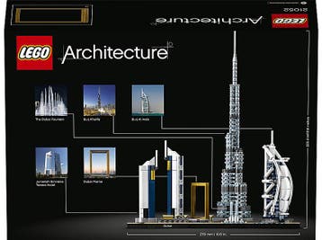 LEGO Architecture : Dubai - 21052 Bouwset Multicolor, Verzenden
