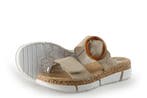 Rieker Muiltjes in maat 38 Beige, Verzenden, Beige, Zo goed als nieuw, Rieker