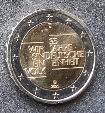 Allemagne, Estonie. 2 Euro 2012/2025 (19 coins) (Sans prix