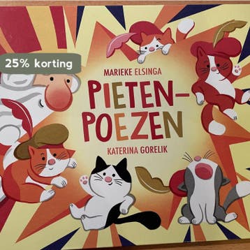 Sinterklaasboek: Pietenpoezen 8720182276988 Marieke Elsinga, Verzenden, Marieke Elsinga