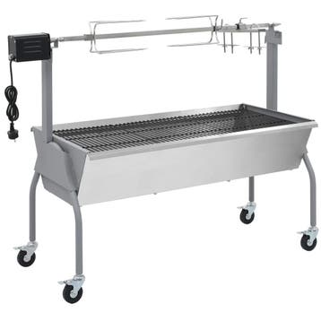 vidaXL Draaispit barbecue met elektrische motor, Verzenden, Nieuw