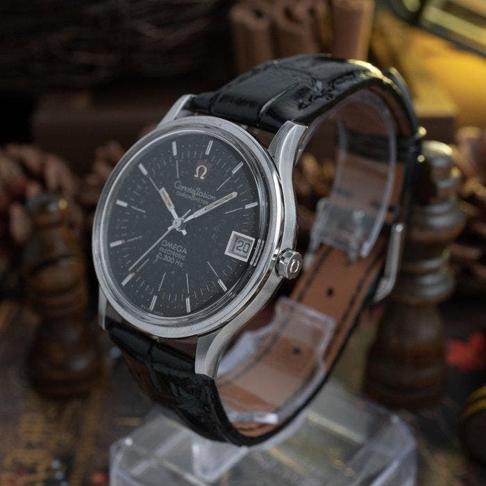 Omega - Constellation Electronic f300 Hz - Zonder, Handtassen en Accessoires, Horloges | Heren
