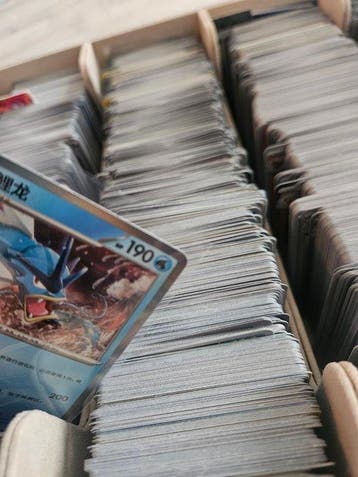 Pokémon - 4000 Bulk kaarten Foil - Mega Evolution, Hobby en Vrije tijd, Nieuw