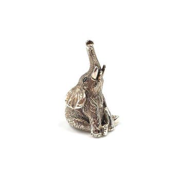 Miniatuur figuur - Elefant - .925 zilver