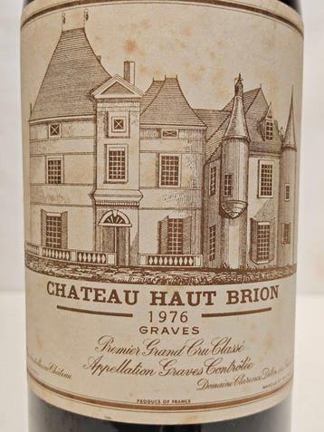 1976 Chateau Haut Brion - Graves 1er Grand Cru Classé - 1
