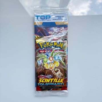 Pokémon - 6 Booster pack - Pacchetti Scintille Folgoranti, Nieuw