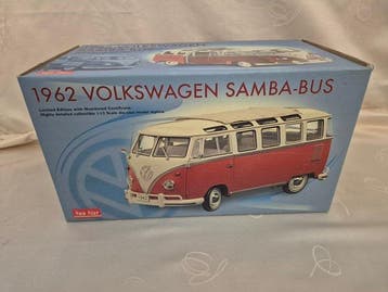 Solido, Sunstar 1:12 - Modelauto (7) - Volkswagen Samba Bus;, Hobby en Vrije tijd, Nieuw