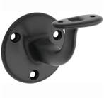 Leuninghouder Elegant hol opschroevend mat zwart, Doe-het-zelf en Bouw, Nieuw