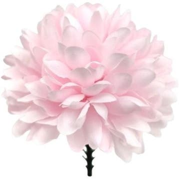 Chrysant Pick Baby Pink Zijdenbloem 7 cm per stuk, Nieuw
