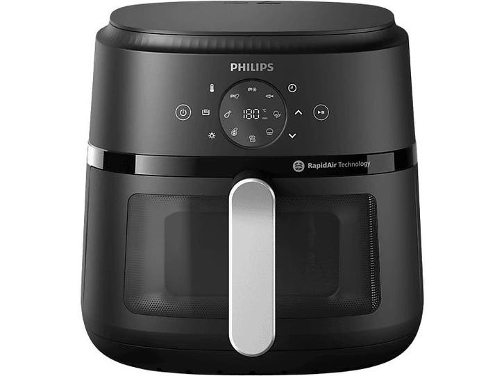 Philips -  Airfryer Zwart 62 L 1700 W, Elektronische apparatuur, Airfryers, Airfryer XL, Nieuw, Minder dan 750 gram, Verzenden