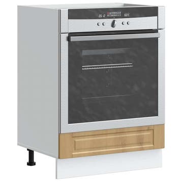 vidaXL Ovenkast Porto bewerkt hout artisanaal eikenkleur, Verzenden
