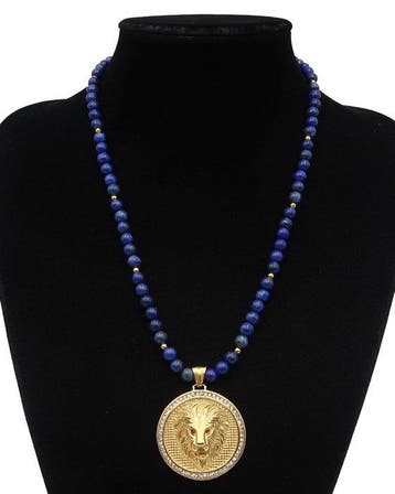 Lapis lazuli - Le Lion Solaire – Symbool van Koninklijkheid