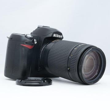 Nikon D70 with AF Nikkor 70-300mm f/4-5.6D ED lens Single