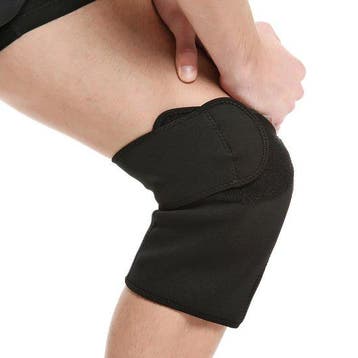 Kniebrace - Kniebandage - Verstelbaar - Zwart - Fysic, Maison & Meubles, Verzenden