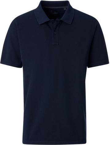 CASAMODA Polo Piqué Navy maat Maat 52/54 (L) Heren, Kleding | Heren, Polo's, Maat 52/54 (L), CASAMODA, Nieuw, Verzenden