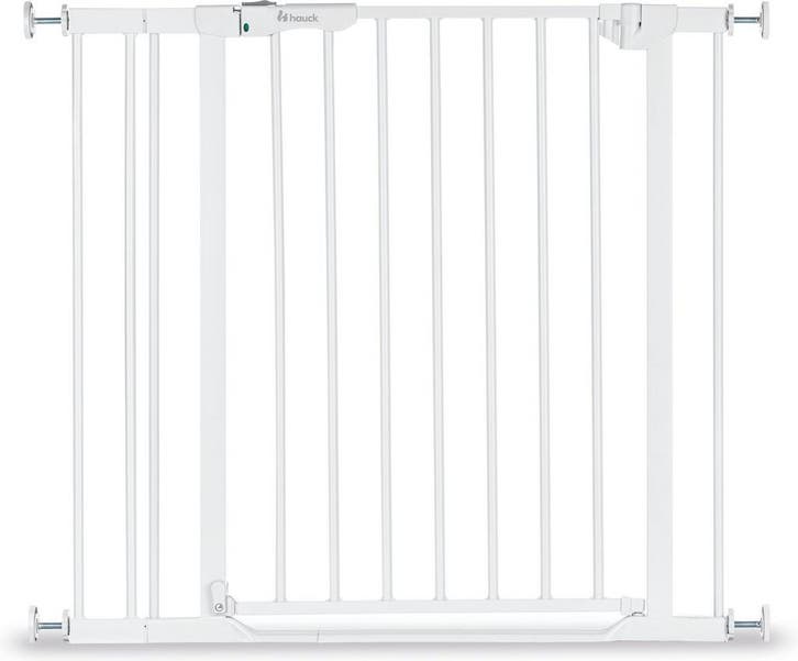 Hauck Clear Step Autoclose 2 Traphekje met 9 cm verlengstuk, Kinderen en Baby's, Traphekjes, Zo goed als nieuw, Verzenden