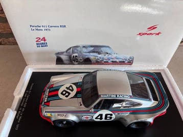 Spark 1:18 - Voiture miniature - 1973 - Porsche 911 Carrera
