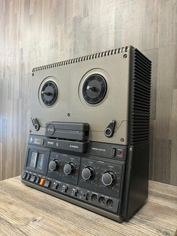 Philips - N 4504 3-Motor, 3-Head 4-Track Stereo Reel-to-reel, Nieuw