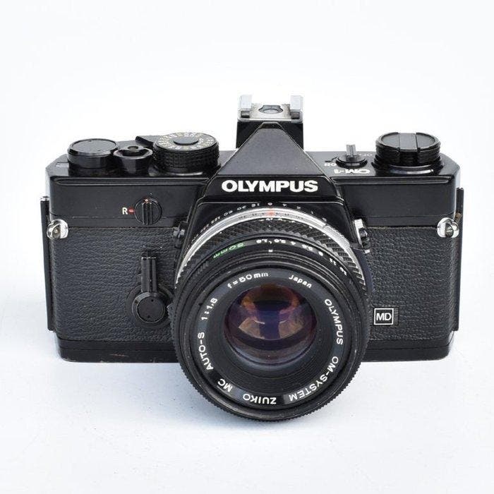Olympus OM-1 + Olympus OM-system Zuiko MC Auto-S 1,8/50mm |, Audio, Tv en Foto, Fotocamera's Analoog