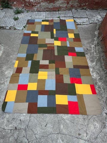 Patchwork - Kelim - 244 cm - 134 cm