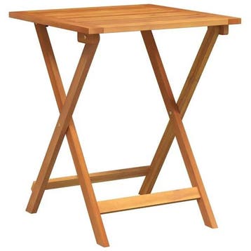 Acacia Tuintafel | Tweede kansje | Compact & inklapbaar, Verzenden, Zo goed als nieuw, Vierkant, Hout