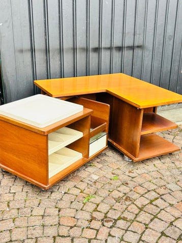 Table - Bois - Table basse de salon des années 70