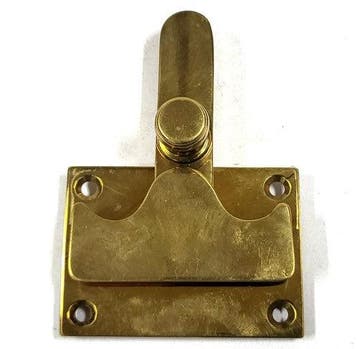 Vintage Bal messing draaislot-hendel voor toilet, in stijl, Verzenden