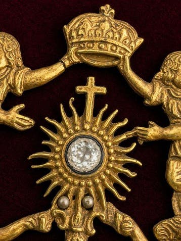Decoratief ornament - Spanje - Liturgische wandlamp