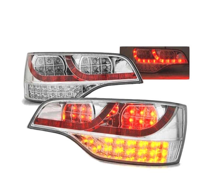 Feux Arrière Pour Audi Q7 06-09 Led Chromé, Autos : Pièces & Accessoires, Éclairage, Envoi