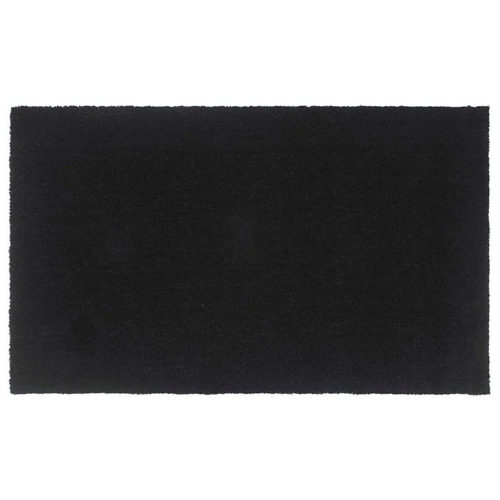 vidaXL Deurmat 90x150 cm getufte kokosvezel zwart, Tuin en Terras, Deurmatten, Nieuw, Verzenden