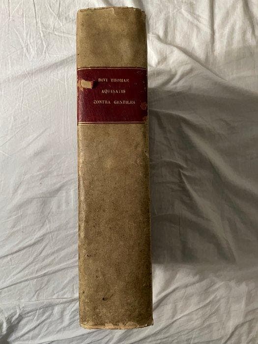 Thomas Aquinas - Divi Thomae Aquinatis Doctoris Angelici, Antiek en Kunst, Antiek | Boeken en Manuscripten
