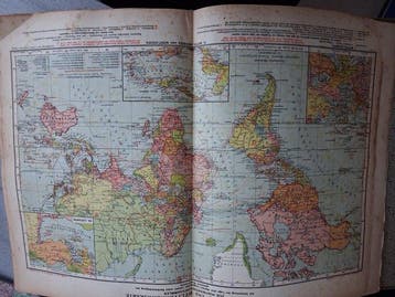 Wereld 1849/1945 - Pracht verzameling in een antieke