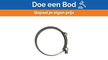 Bieden: Jabsco Marine Stainless Steel W4 Heavy Duty Hose Cl, Ophalen of Verzenden, Nieuw