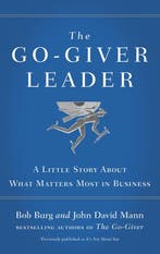 Go Giver Leader 9780241255278 Bob Burg, Verzenden, Zo goed als nieuw, Bob Burg