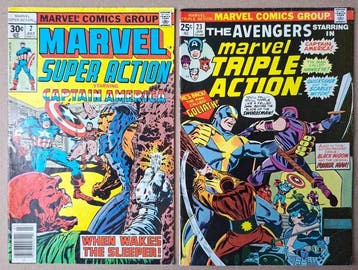 10 x Bronze-age Marvel comics. Low-grade. - Different, Boeken, Strips | Comics, Nieuw