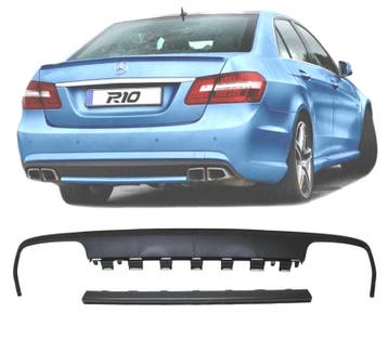 Diffuseur Pour Mercedes Classe E W212 09-13 Look E63 Amg Noi, Verzenden