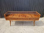 Wandtafel - Hout, Glas - console-tafel uit de jaren ’50 van