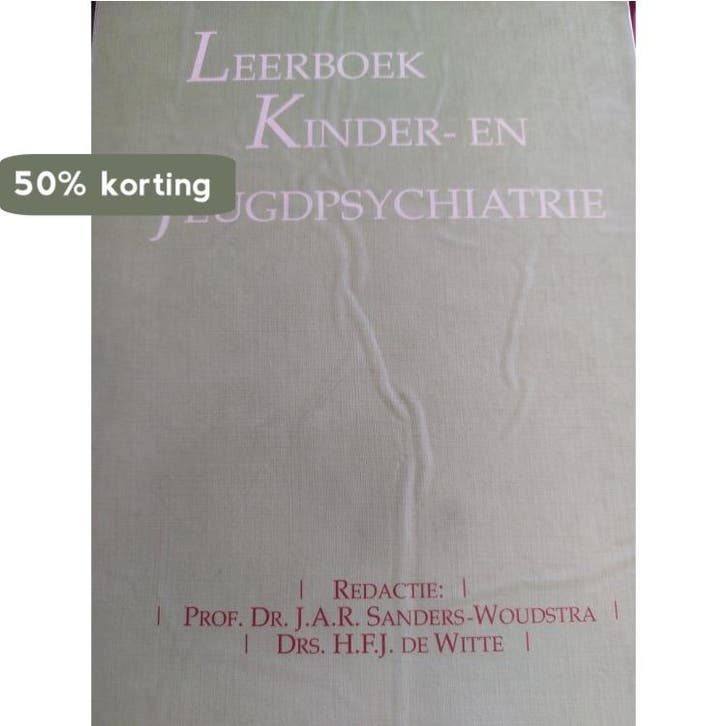 Leerboek kinder- en jeugdpsychiatrie 9789023225034, Boeken, Wetenschap, Gelezen, Verzenden
