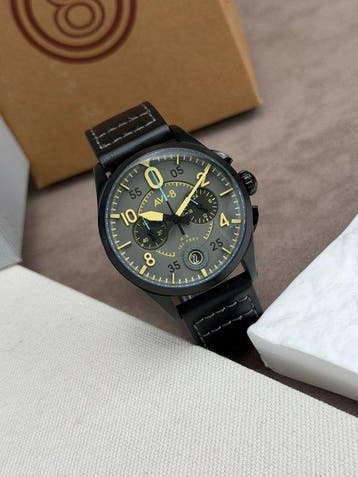 AVI-8 - Spitfire Lock Chronograph Grey - Zonder minimumprijs, Nieuw
